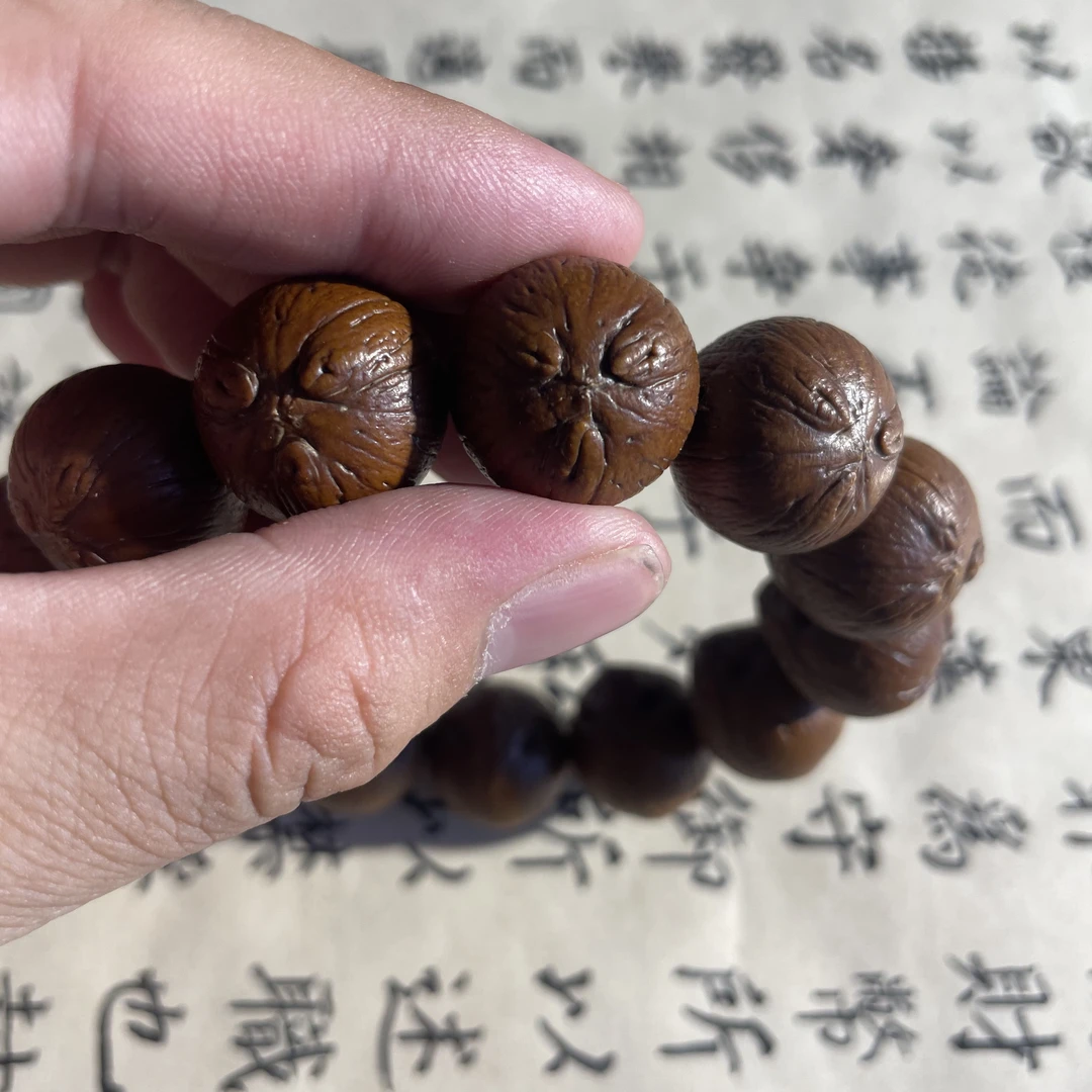 19尺寸巴西毕业级大尺寸原皮高油性手串