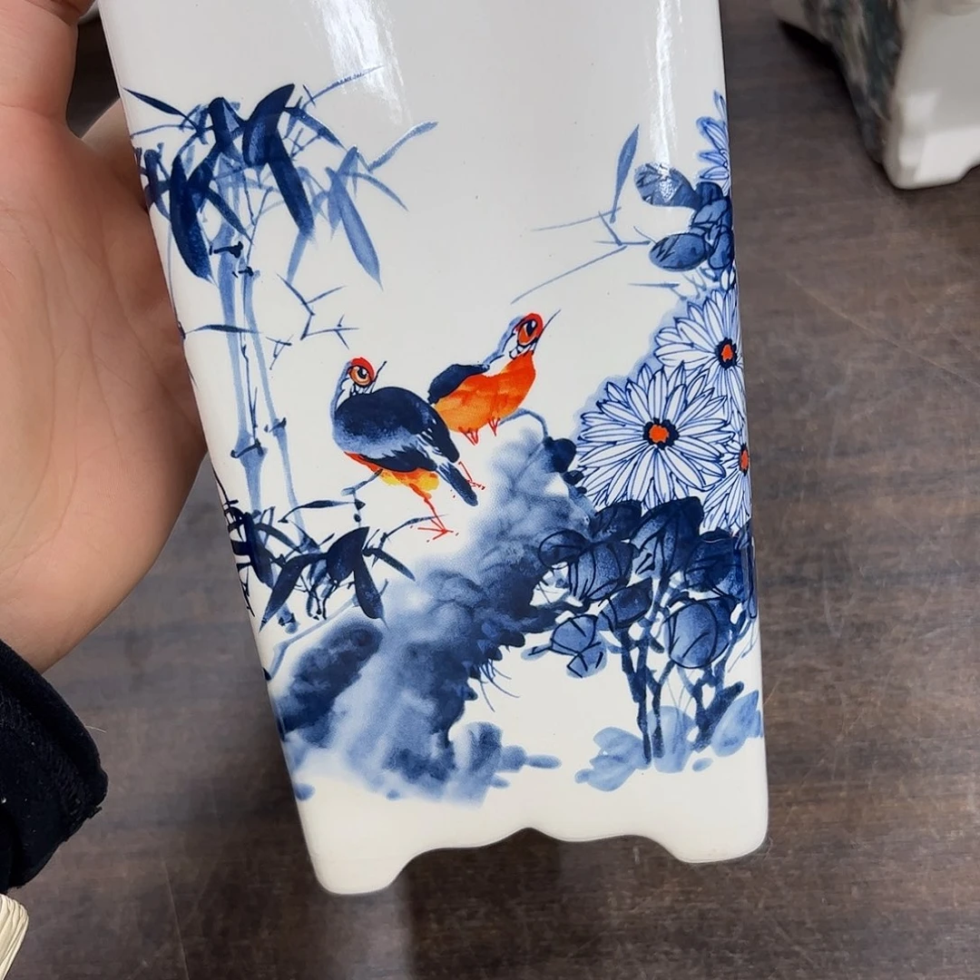 紫砂花盆305号微瑕10/19cm