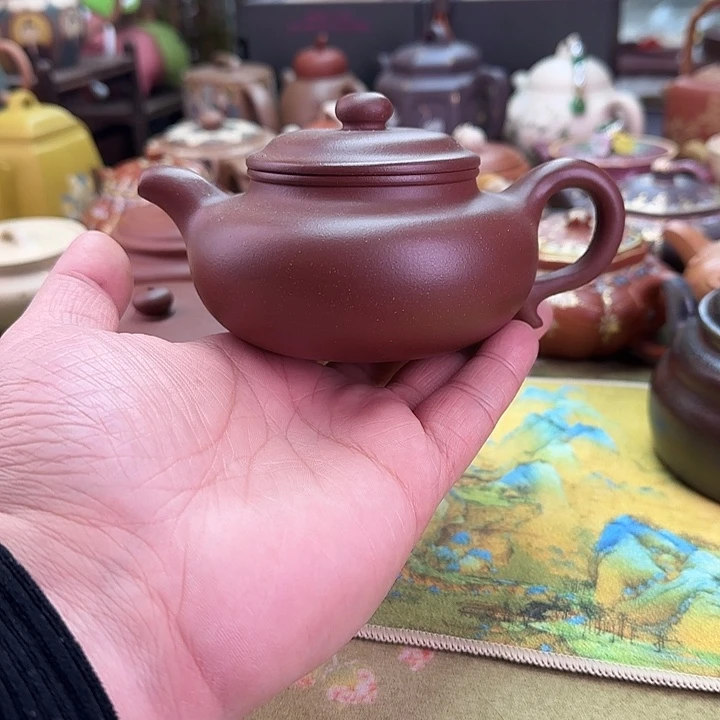 紫砂茶壶国工底槽清仿古壶