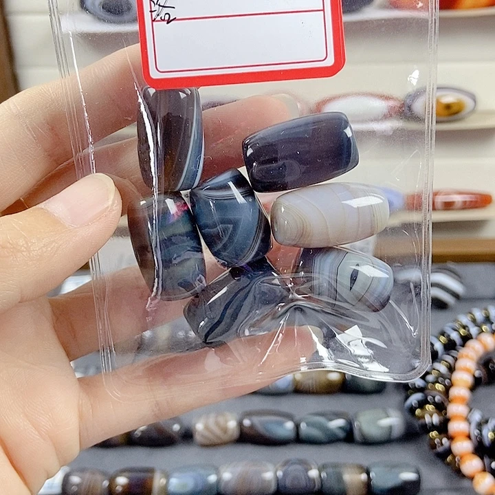 落***)玛瑙/玉髓未镶嵌颈饰