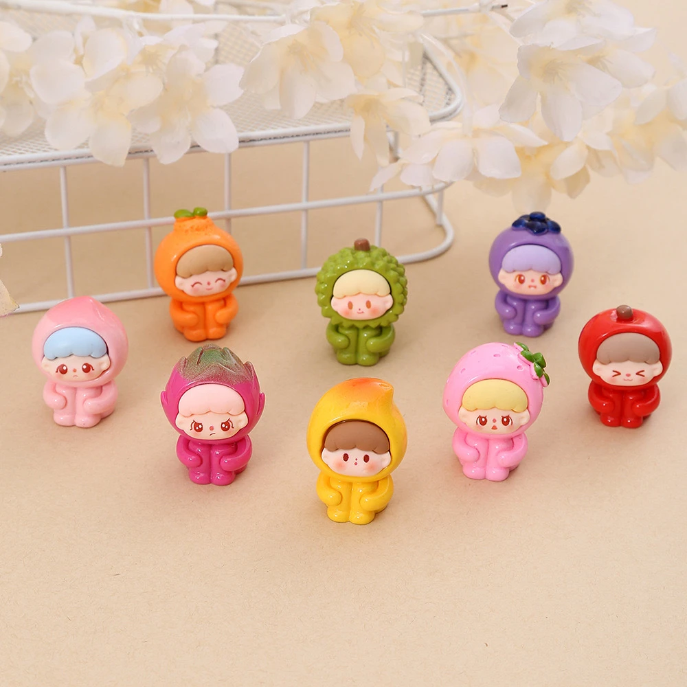 （直播拆双许愿）正版三代水果崽崽夜光实色混拆diy饰品钥匙挂件