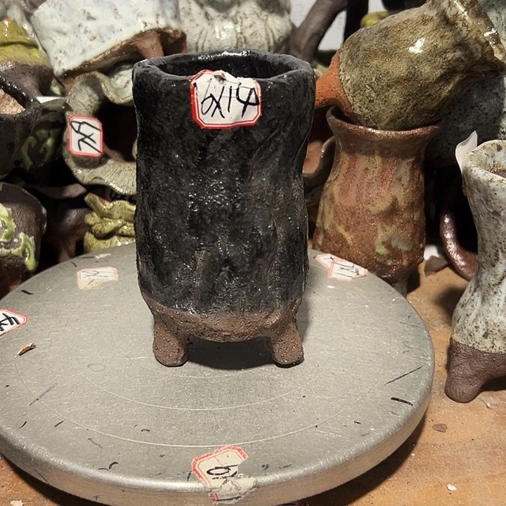 粗陶花盆制作就这样了