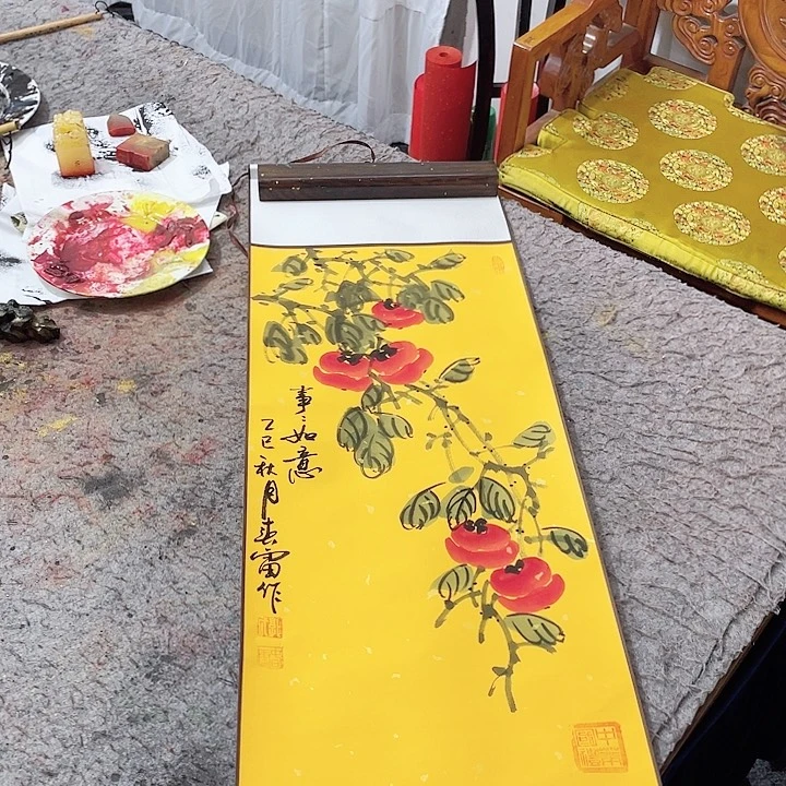 书法书法作品多次参加