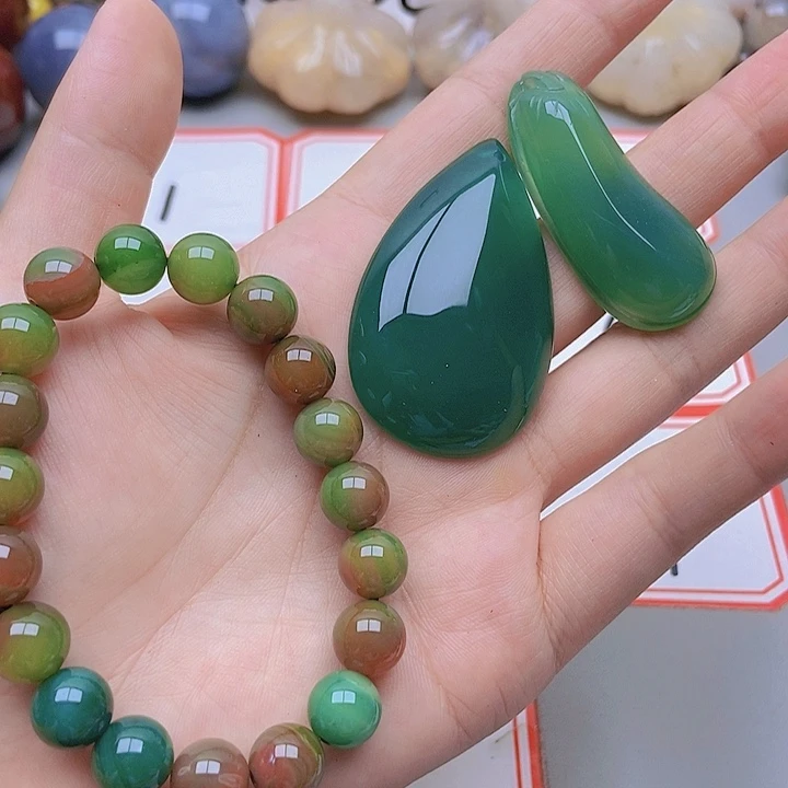 【闪购商品】玛瑙/玉髓未镶嵌珠宝半成品用****9