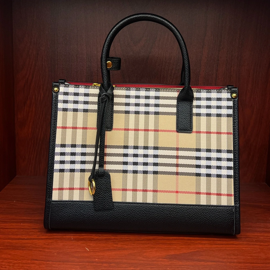 【可可专属】2025新款手提格子包