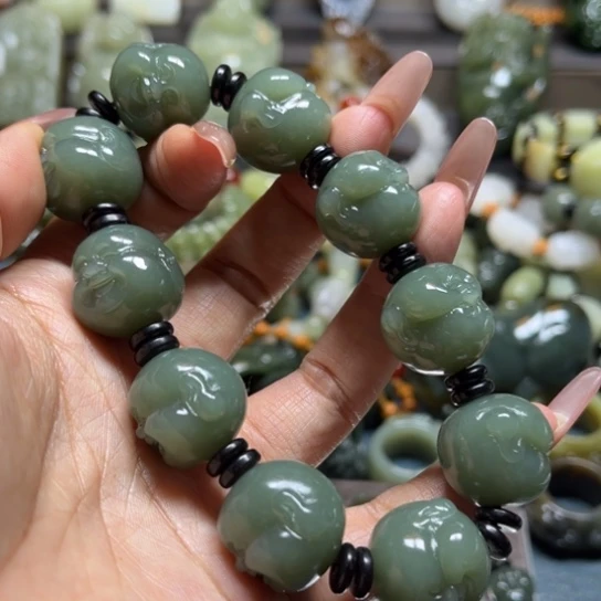 手串未镶嵌和田玉