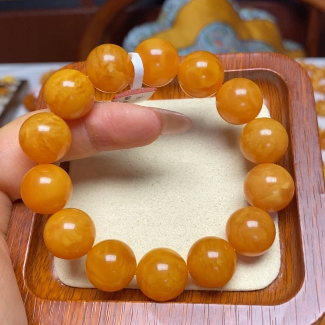 【闪购商品】蜜蜡手链未镶嵌手串