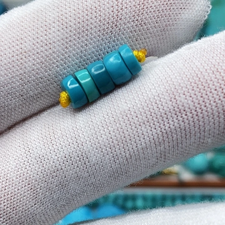 绿松石未镶嵌天然原矿 地大质检