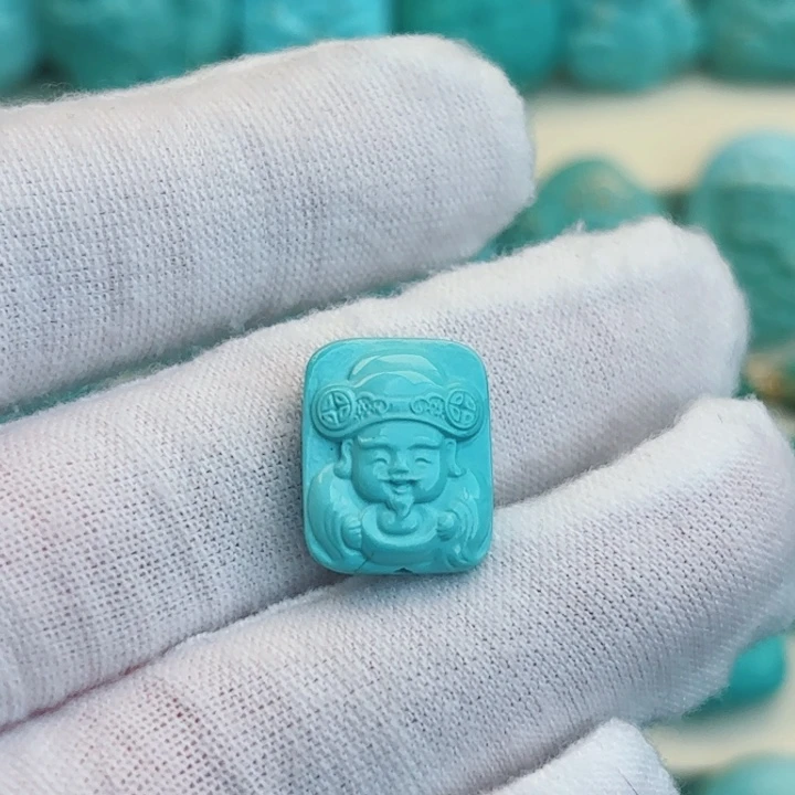 未镶嵌绿松石珠宝奇石