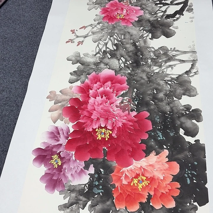 国画手绘国画作品