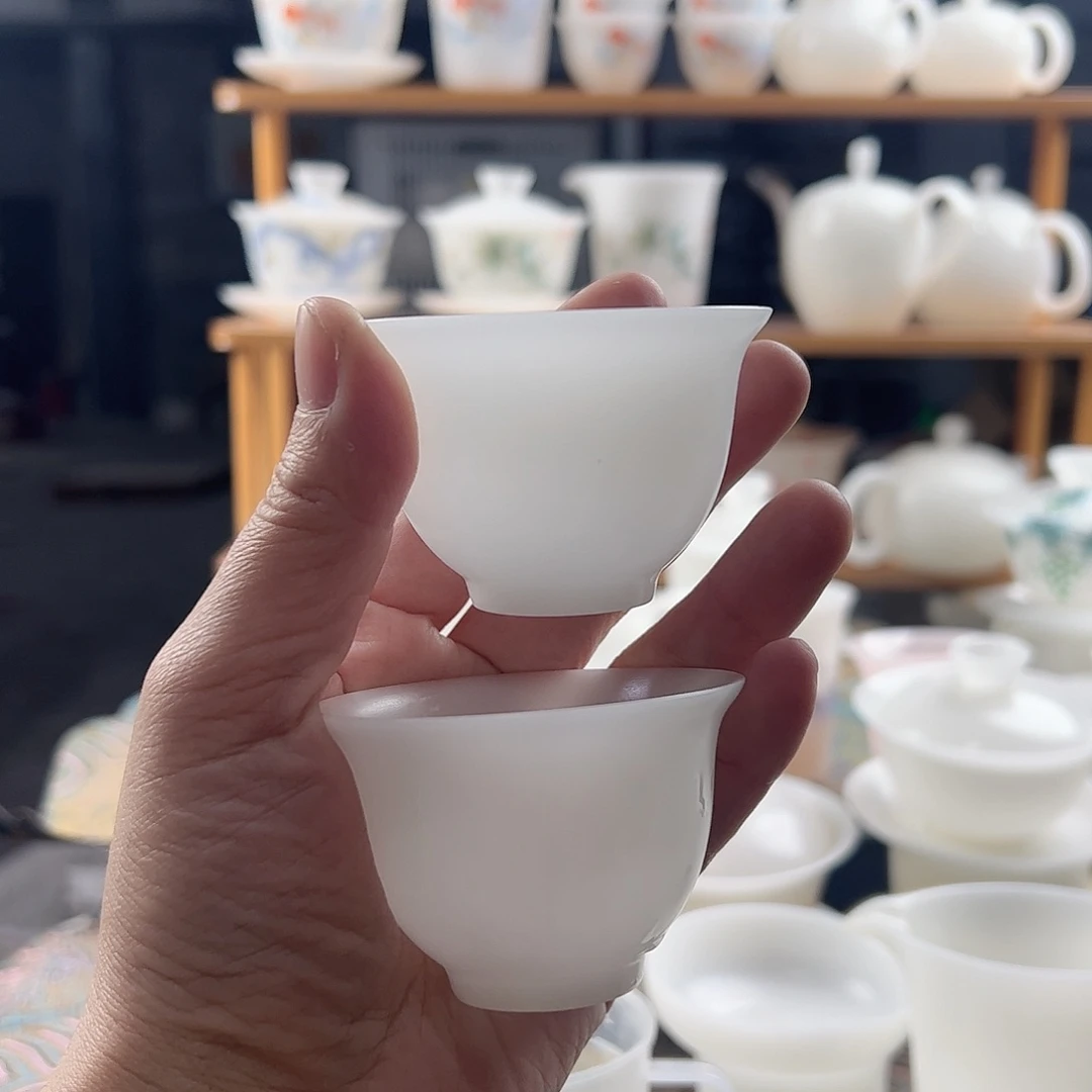 2个装素烧璞玉反口杯60ml