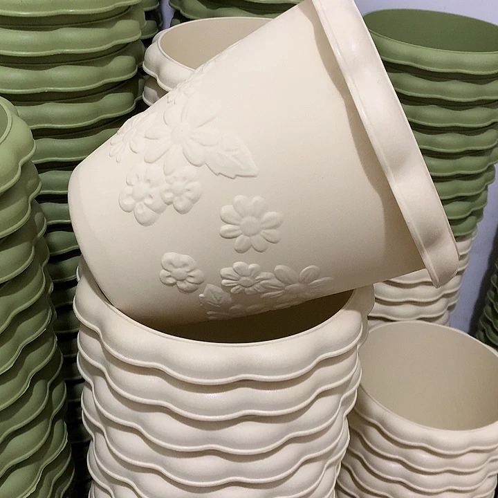 浮雕口21高21米白3个无托