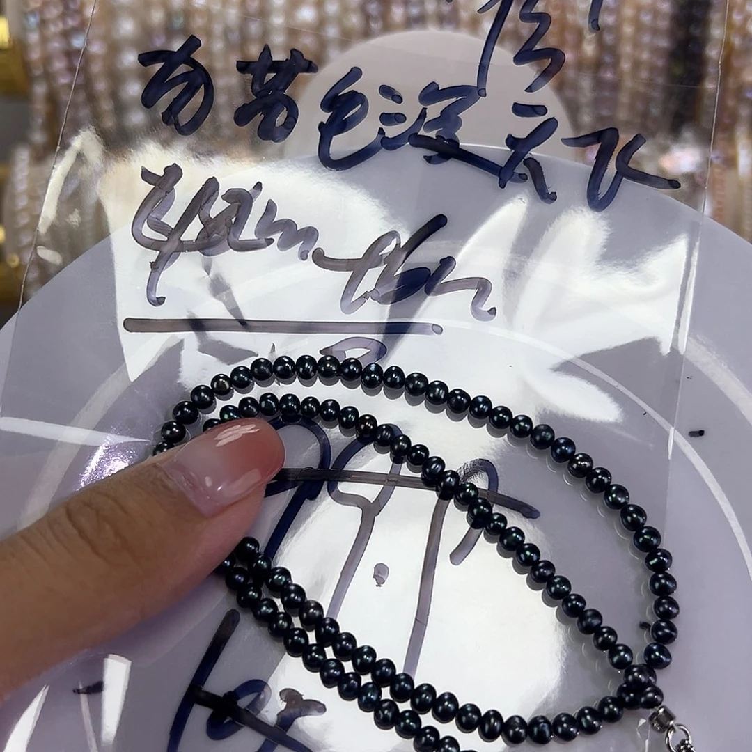 淡水珍珠手绳钛钢