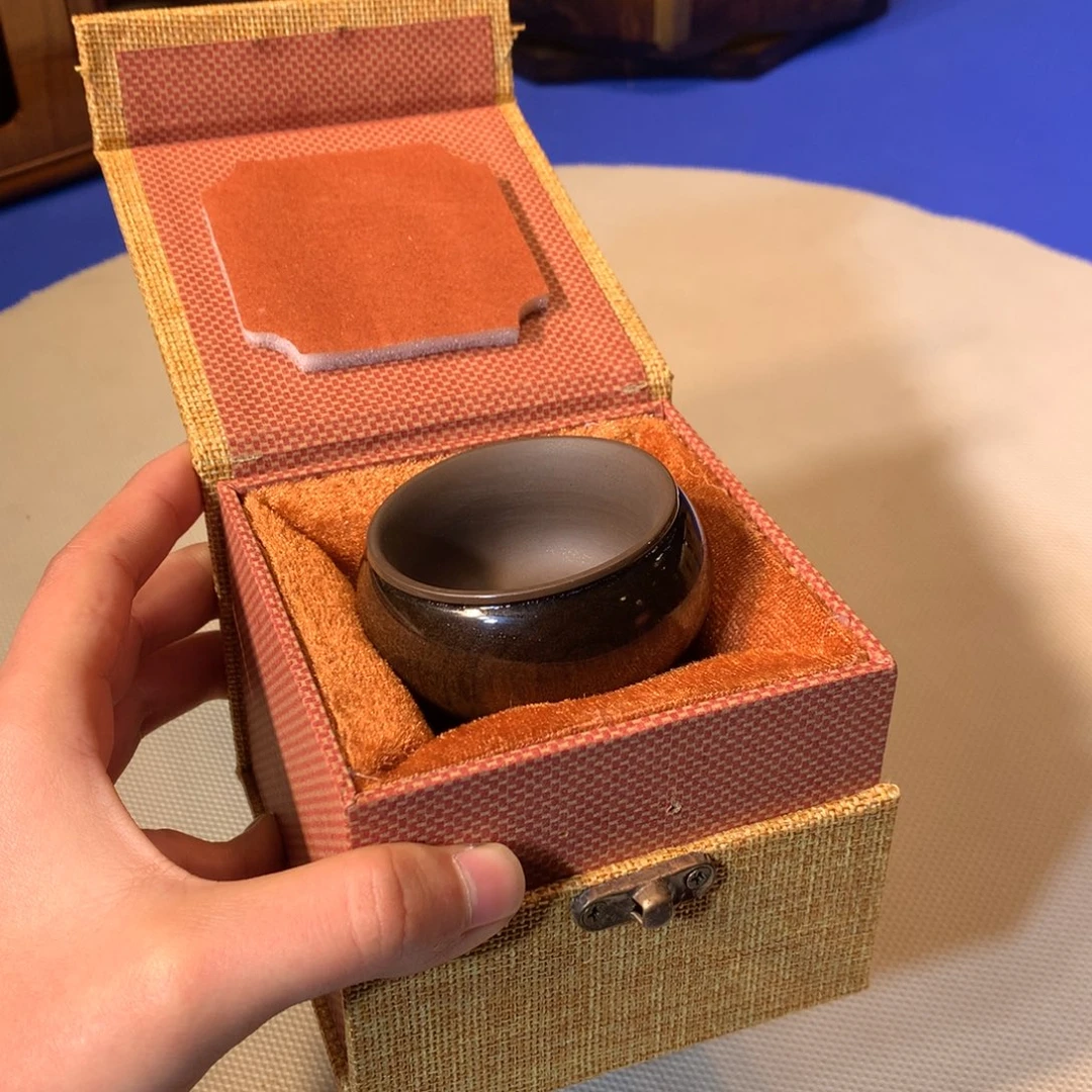 金丝楠阴沉木茶杯
