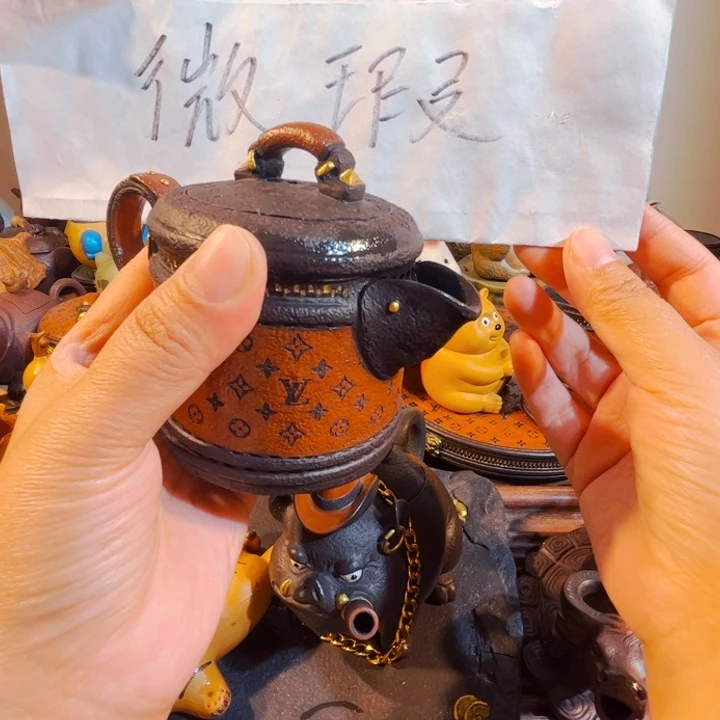 拼配泥茶壶纯手工制作过程就是