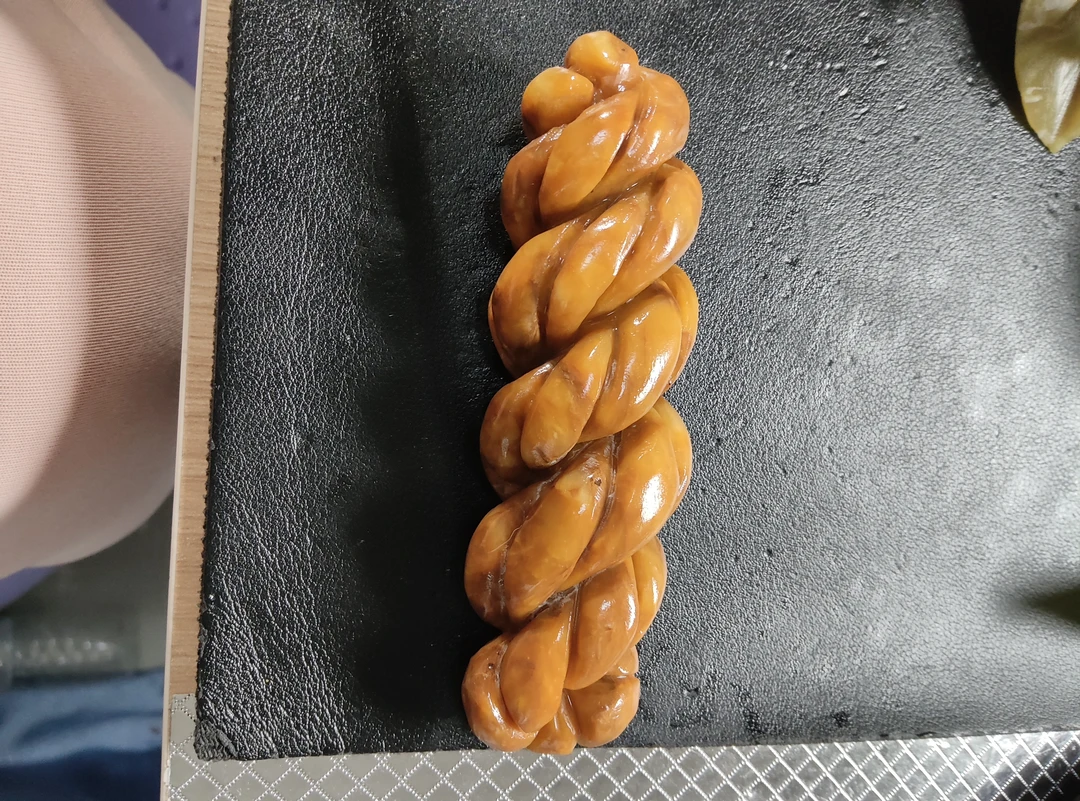 岫岩玉石天然麻花