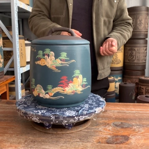 紫砂茶叶罐茶叶罐