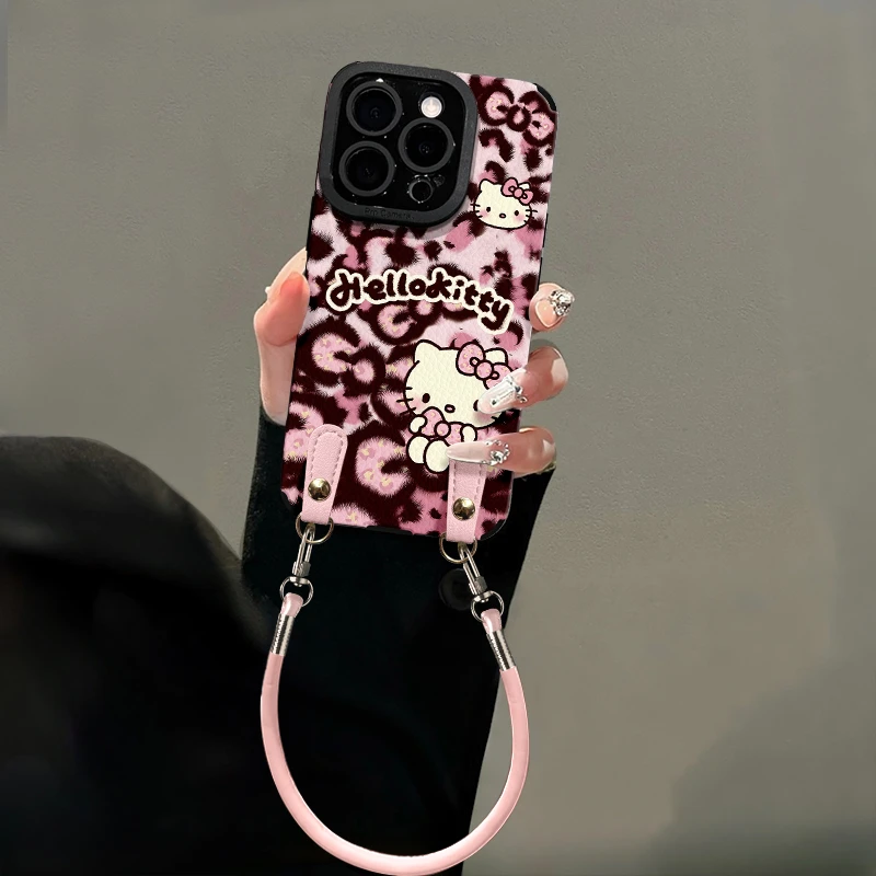 【优选材质】粉绒KT猫手机壳适用于苹果16/vivo/华为/oppo/小米可爱