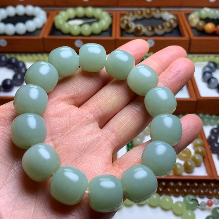 和田玉手串未镶嵌