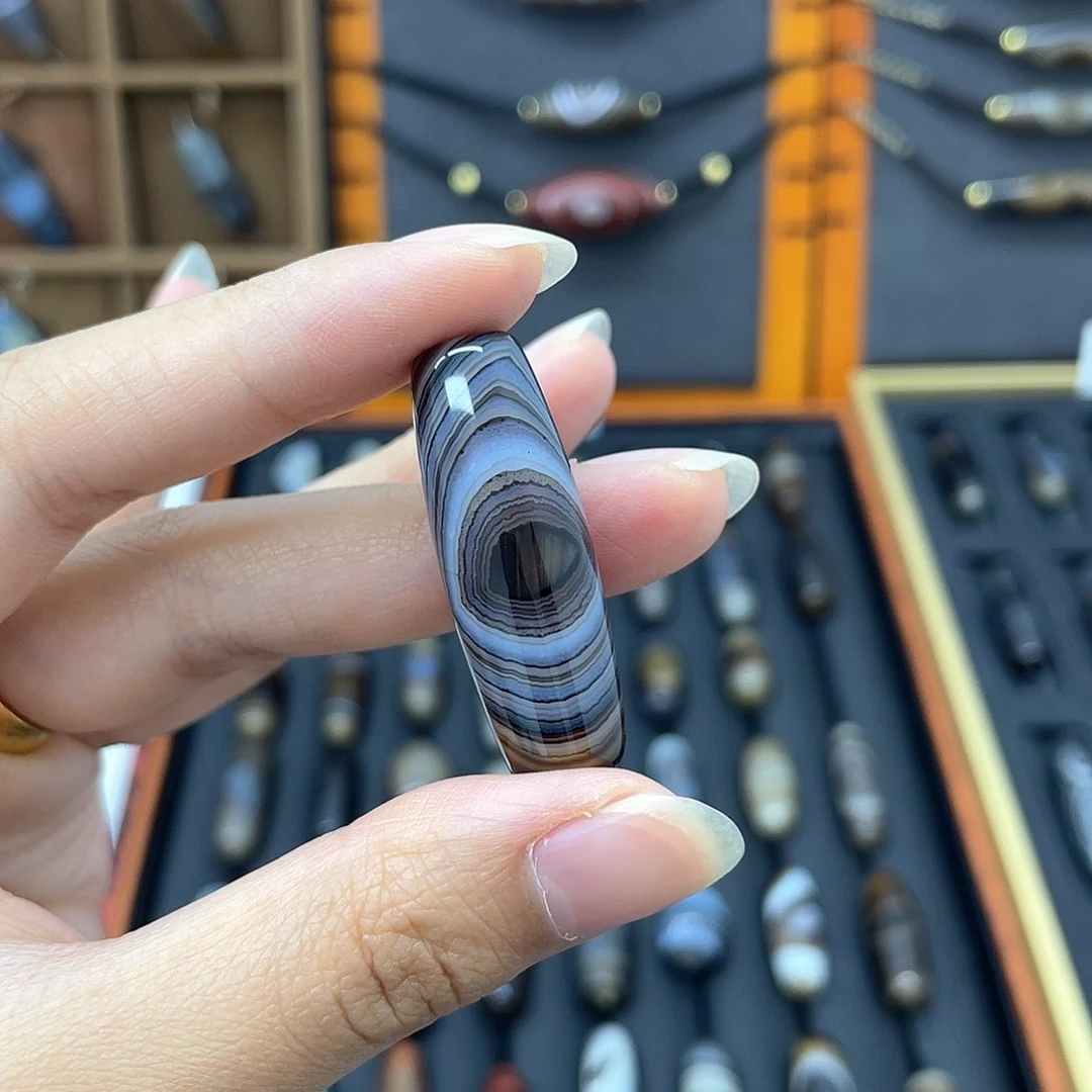 玛瑙/玉髓合金珠宝半成品王*