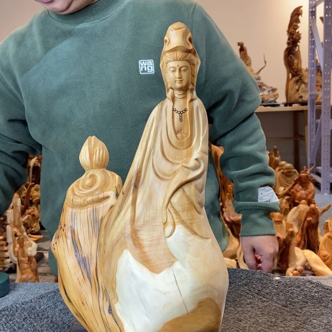 柏木（崖柏）太行崖柏根雕摆件