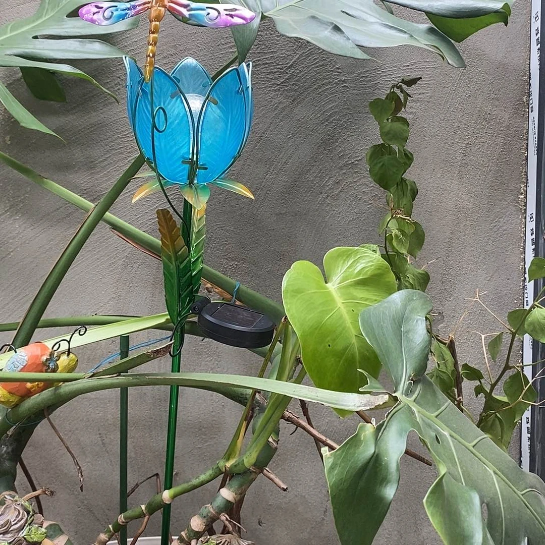 有机玻璃百合花插