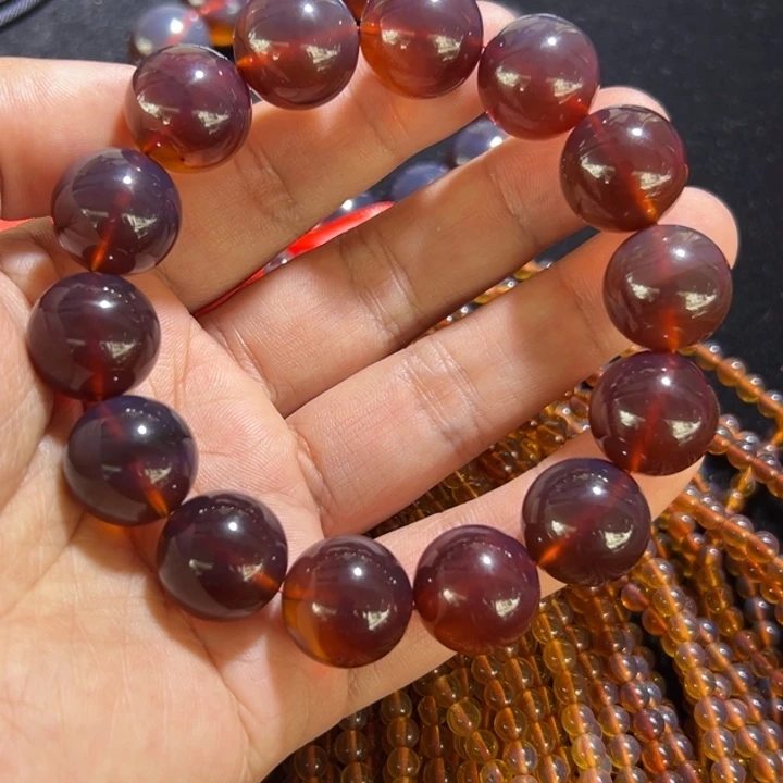 琥珀颈饰未镶嵌1****2琥珀手串