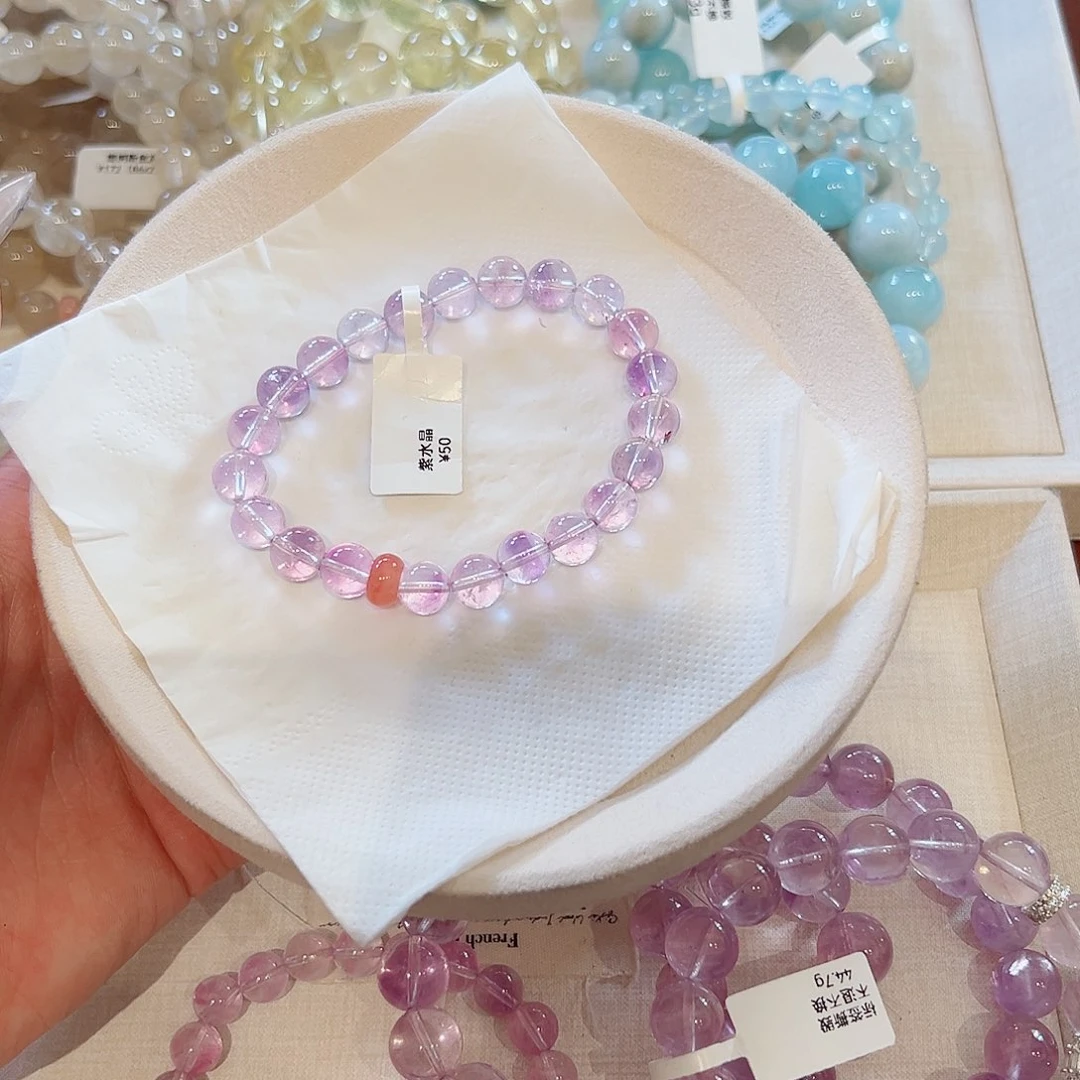 •***ฅ水晶手链未镶嵌48小时鉴赏