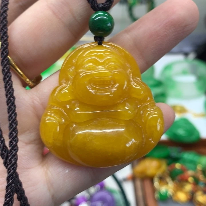 颈饰未镶嵌翡翠吊坠