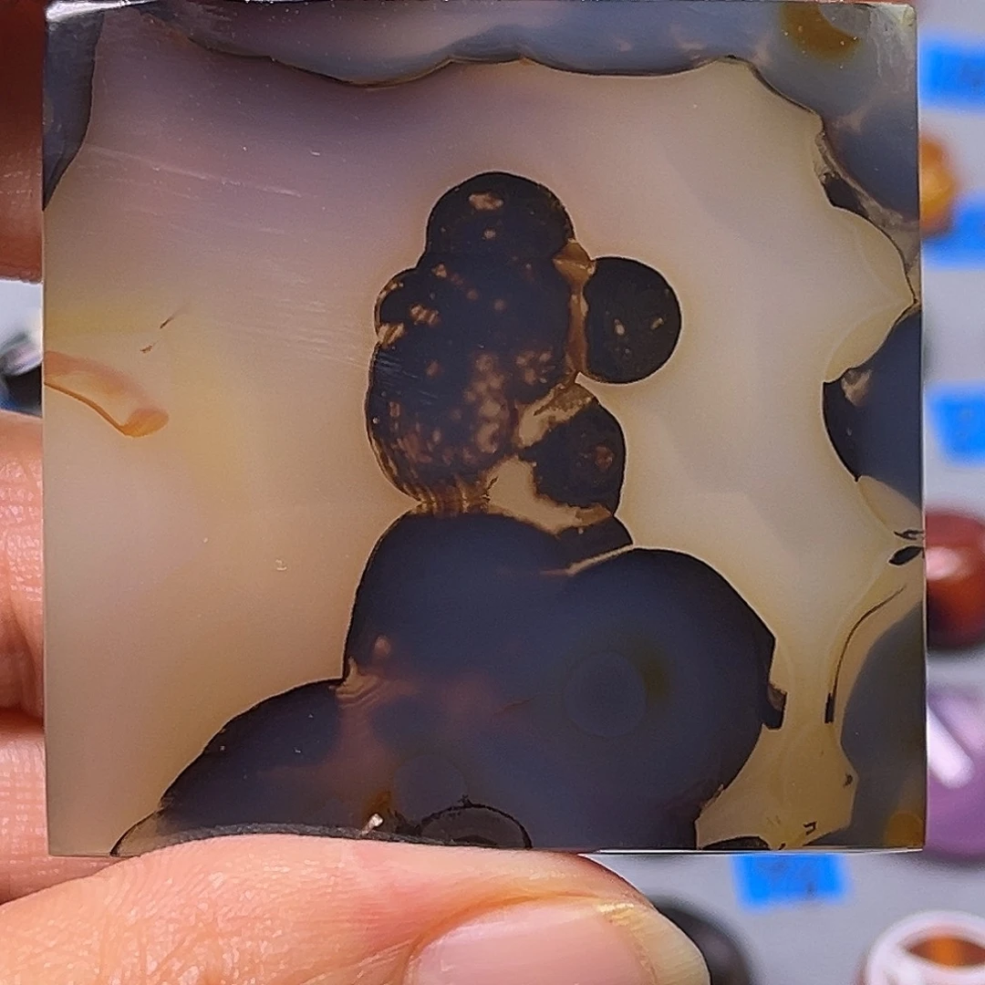 玛瑙/玉髓未镶嵌吊坠(不含链)