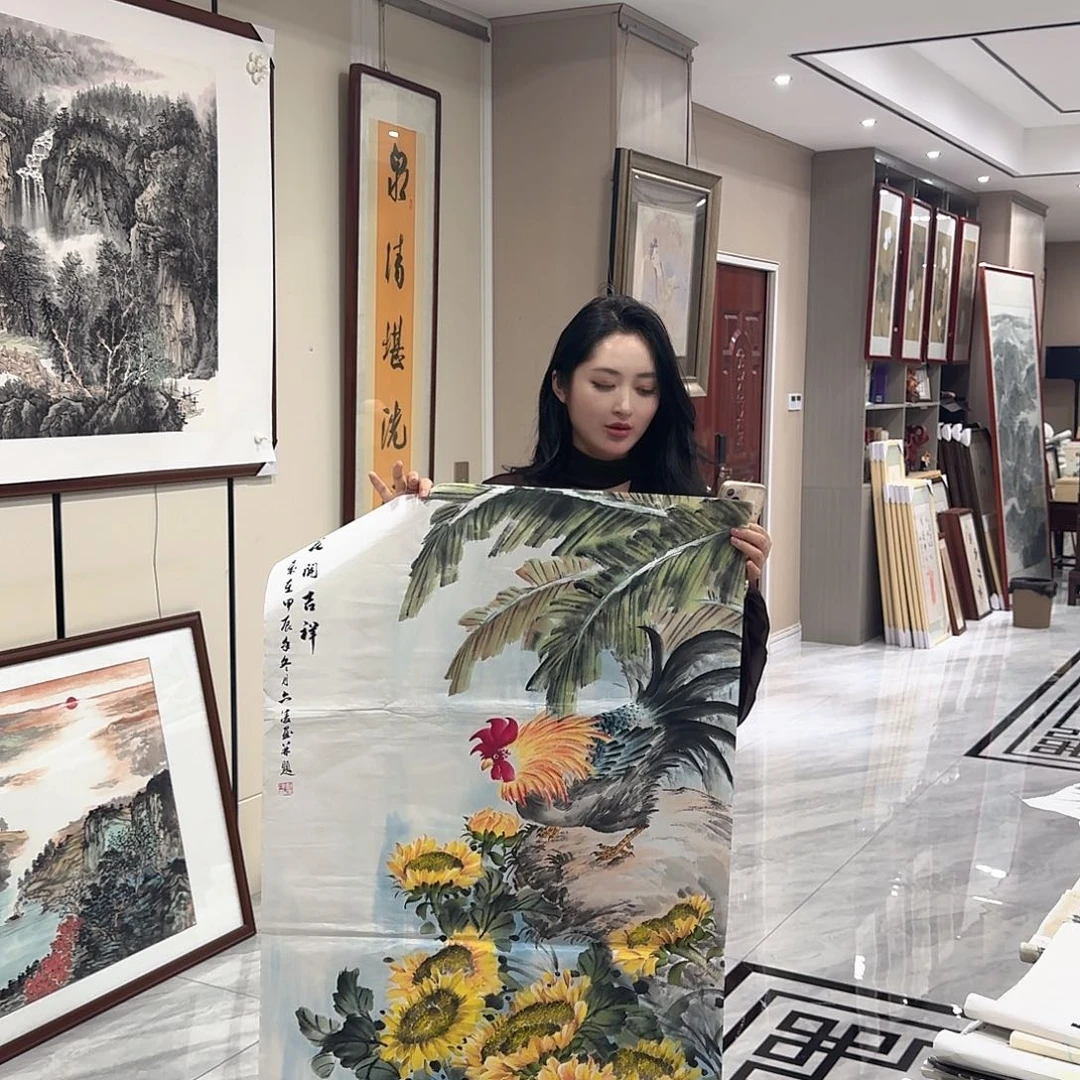 国画国画作品多次入选