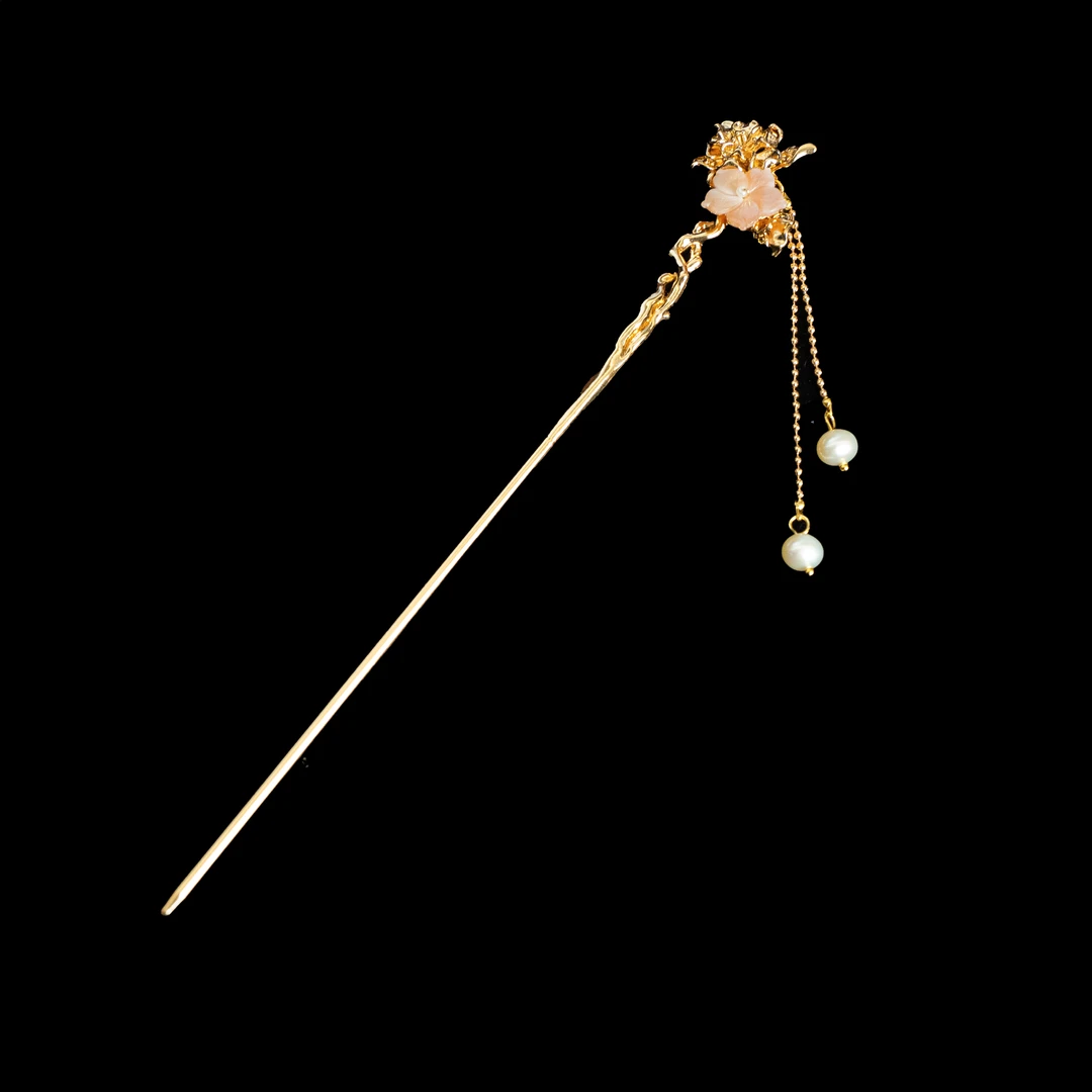 原创手作【新296】马面裙新中式发钗发簪中国风汉服古风新年簪子