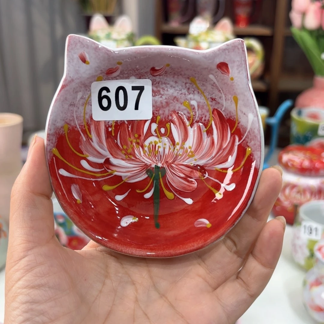 景德镇手绘高温釉下彩陶瓷茶具