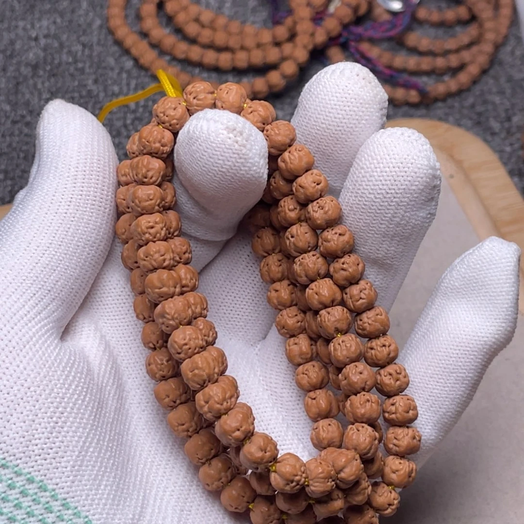 金刚菩提手串啊**～收藏级超头佛手尺寸7
