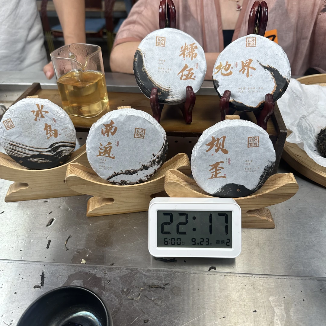 【777号】2021年冰岛五寨生茶100g*5 整套（9月23号）Z