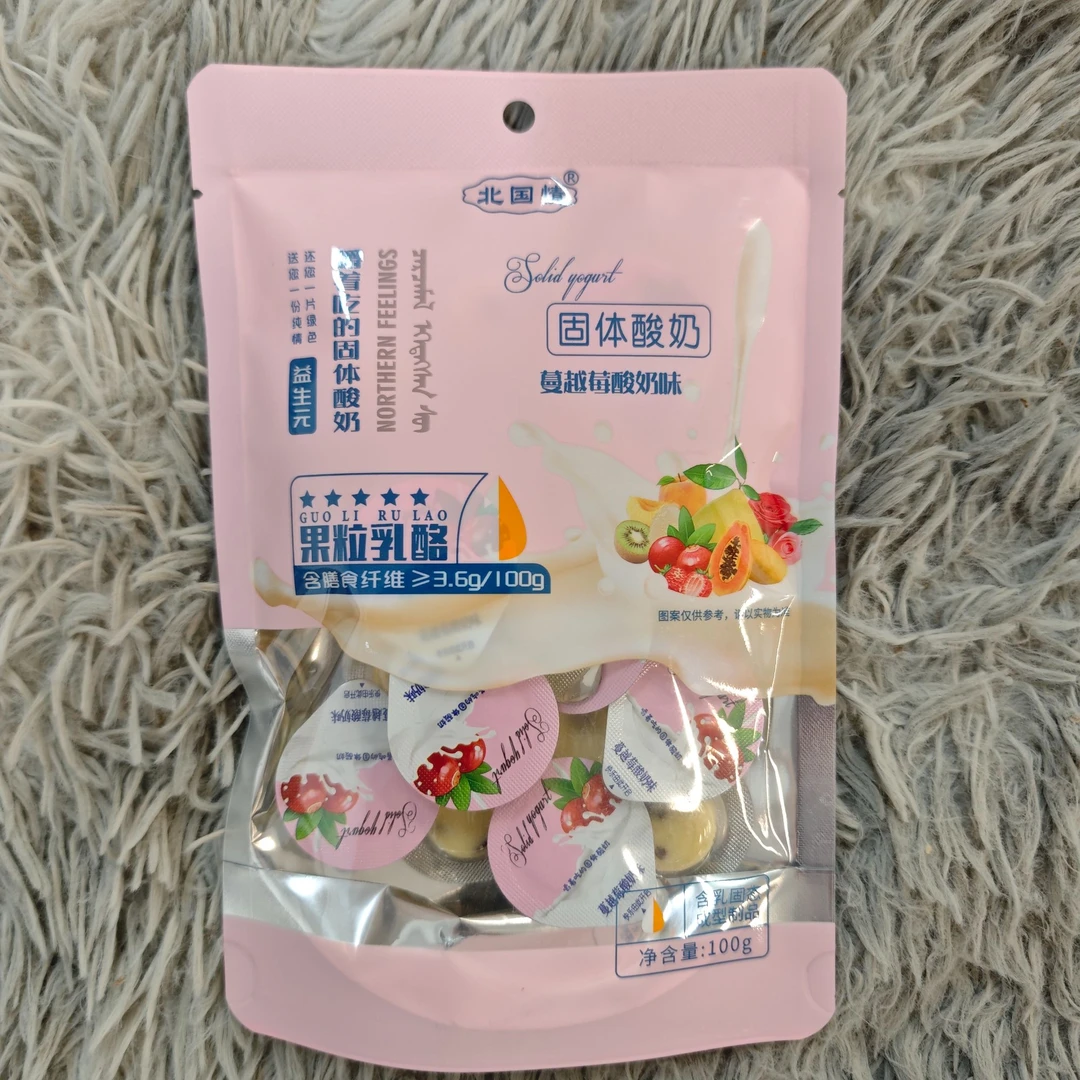 果粒乳酪(蔓越莓酸奶味)