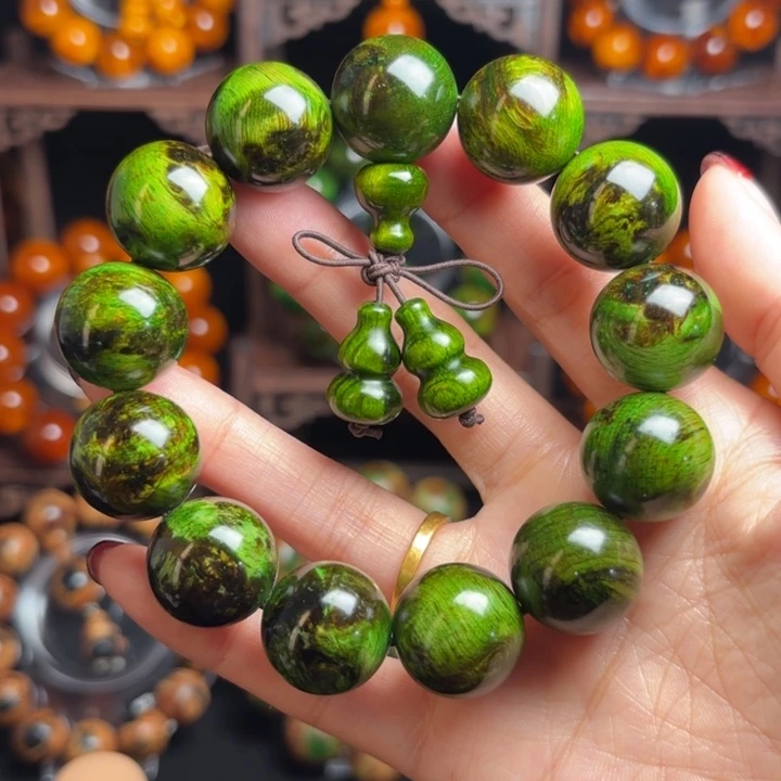 琥珀木1.8小绿油 水墨丹青