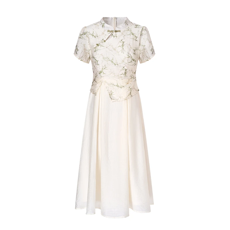 【媛媛女王专享】致花开新中式改良旗袍年轻款Z52TL0004