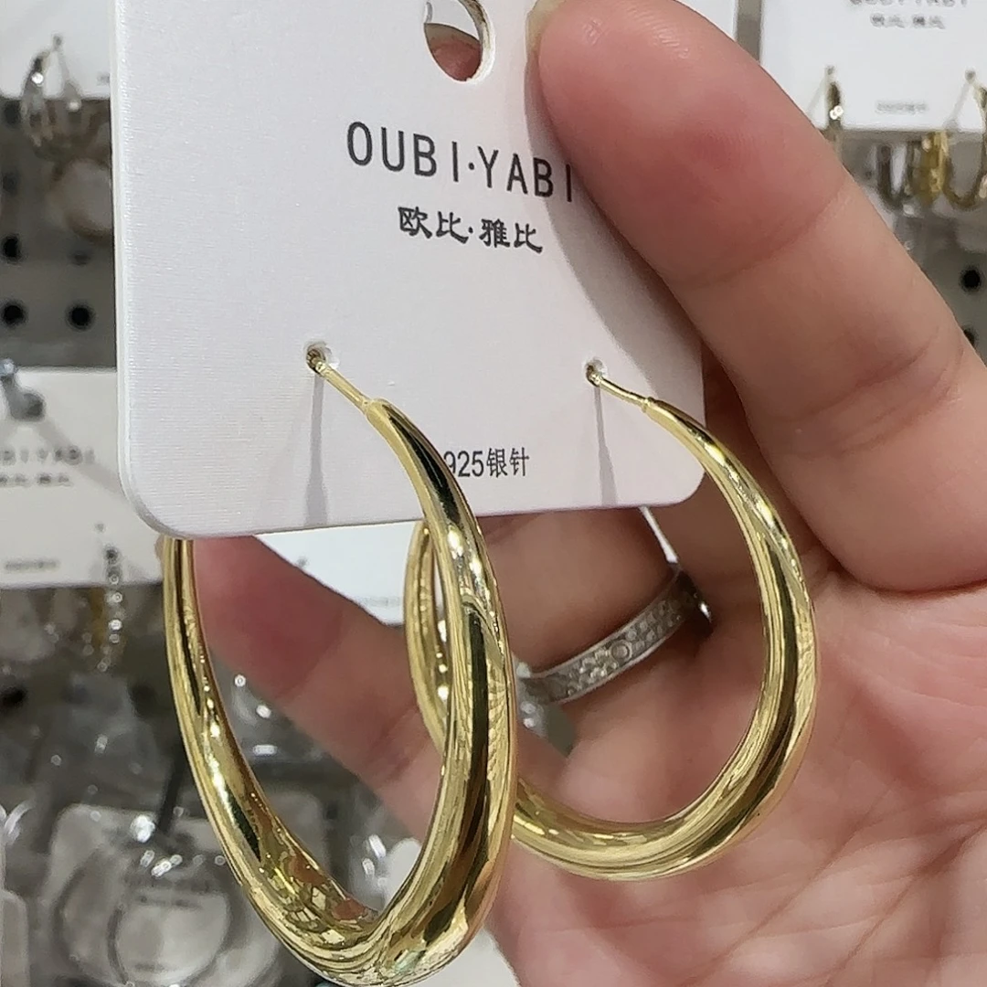 锆石纯铜合金金色4厘米许研同款