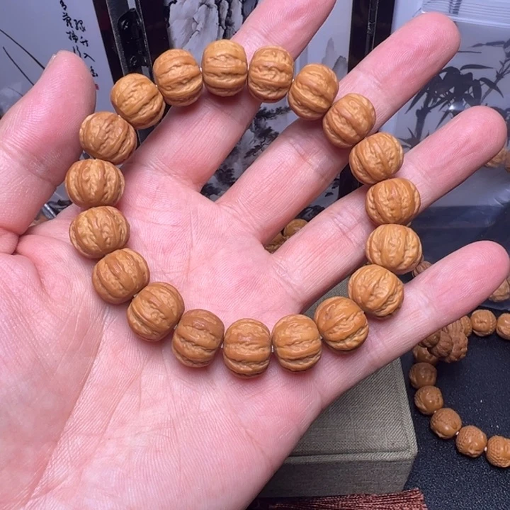 猴头核桃手串八棱小