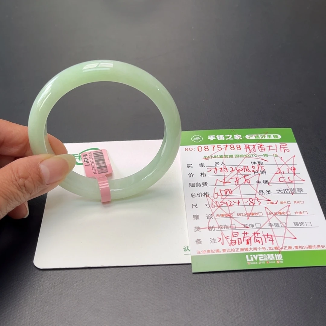 翡翠手镯未镶嵌多人
