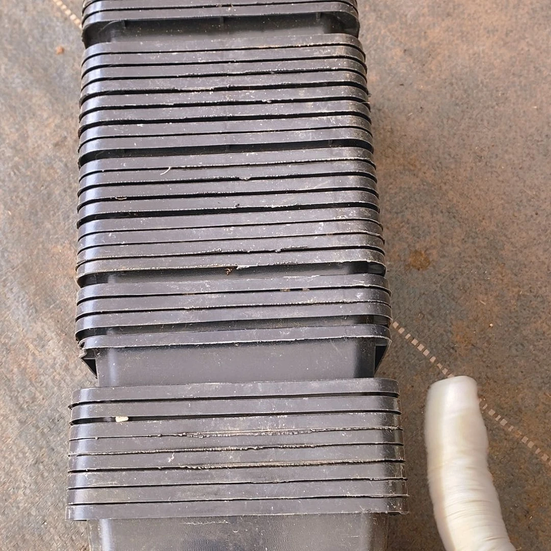 塑料旧140黑方盆35个