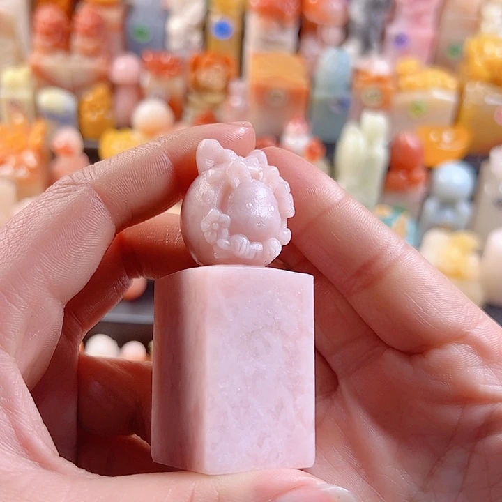 云南石印石2.5厘米，兔子，包刻