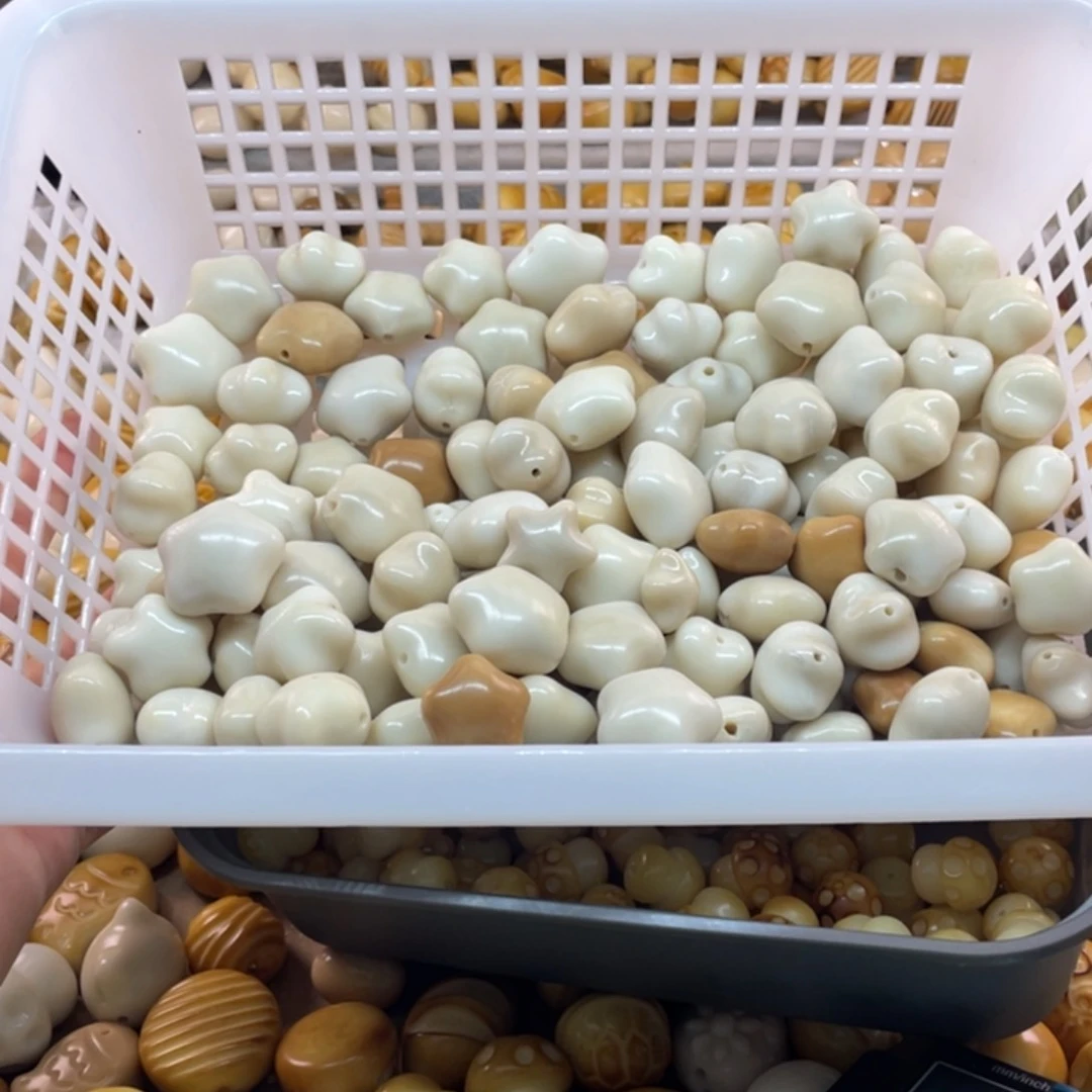 菩提根/象牙果吊坠微瑕象牙果星星十颗