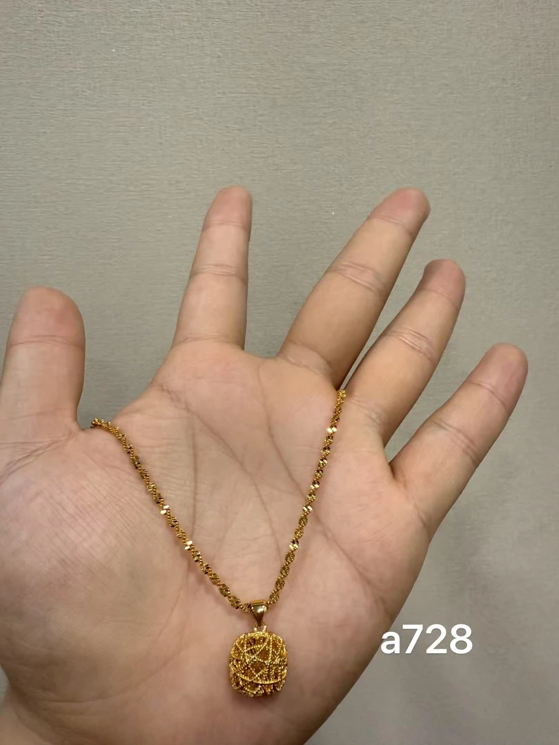 A728-  镂空小项链