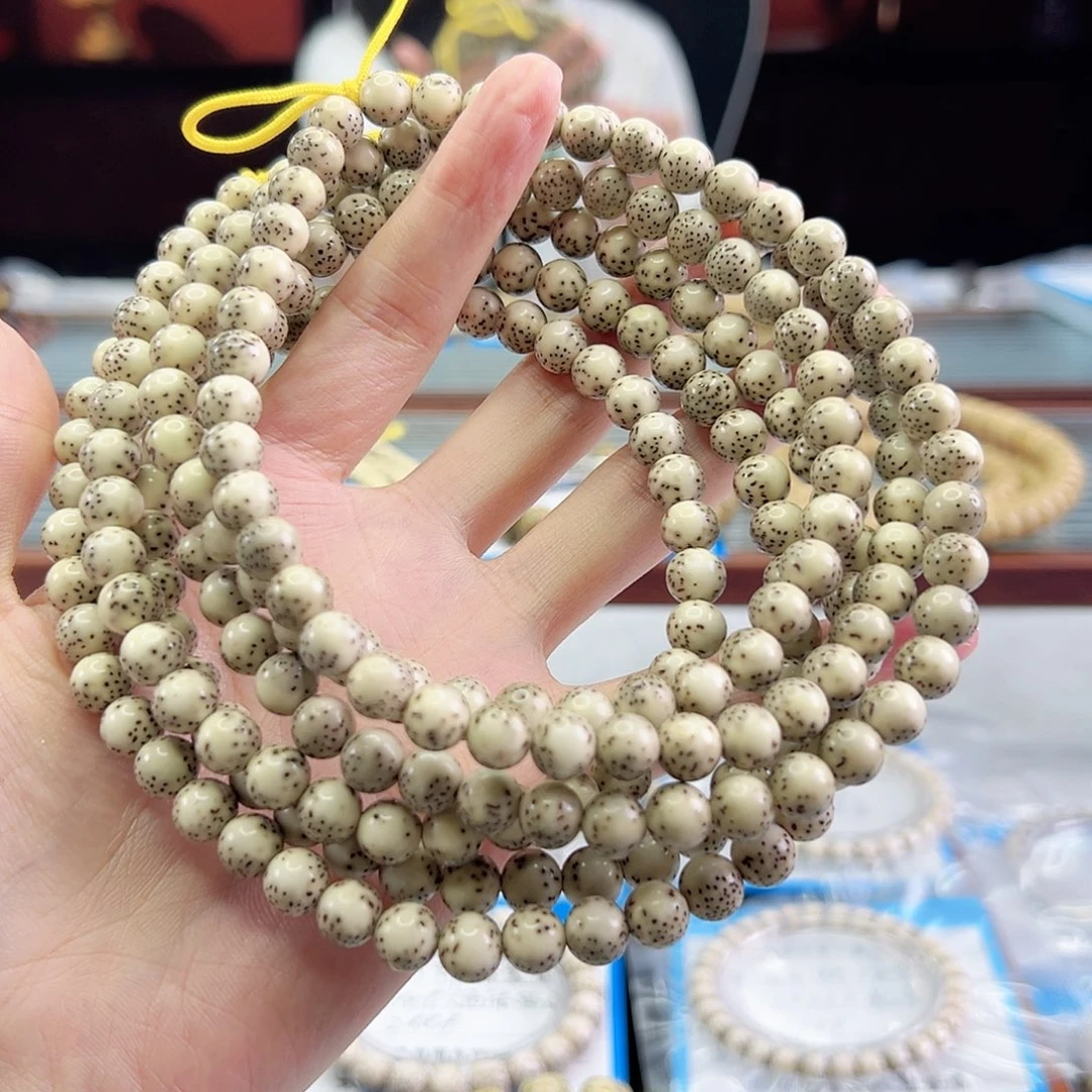周***.星月菩提手串小琴8圆河豚108