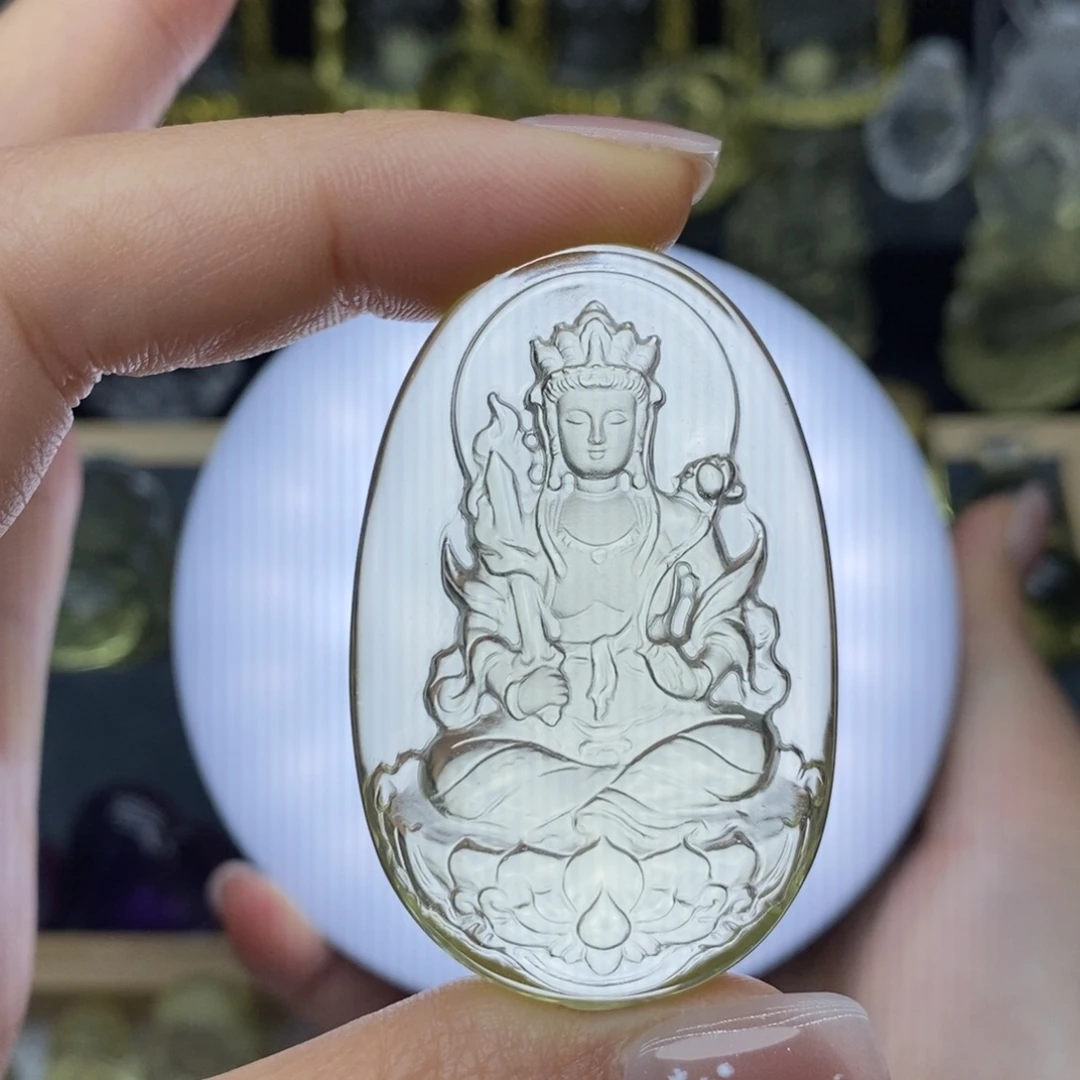 项链水晶未镶嵌虚空藏菩萨