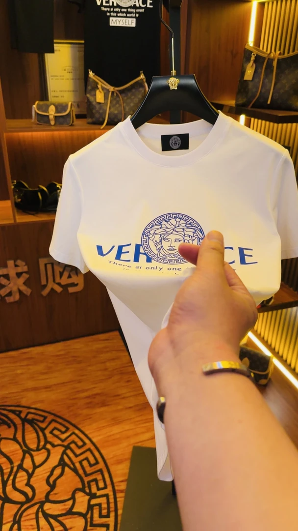 V-CE-【LAN联名】重工明星网红同款经典百搭圆领半袖--