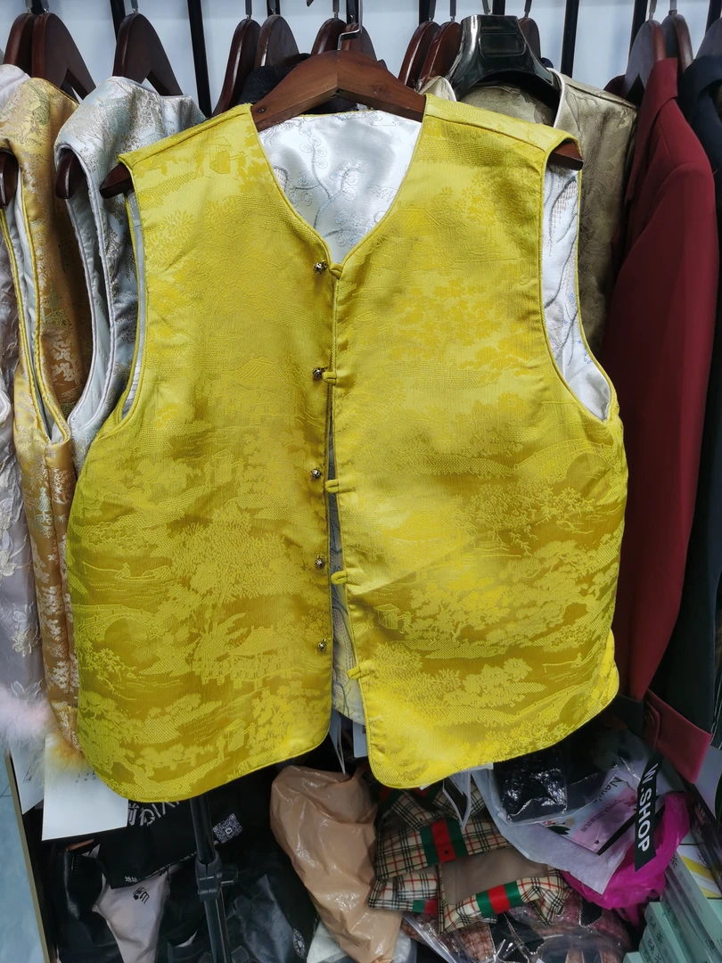 时尚国风马甲8050