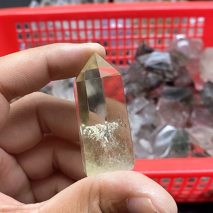 未镶嵌珠宝半成品水晶60水晶石